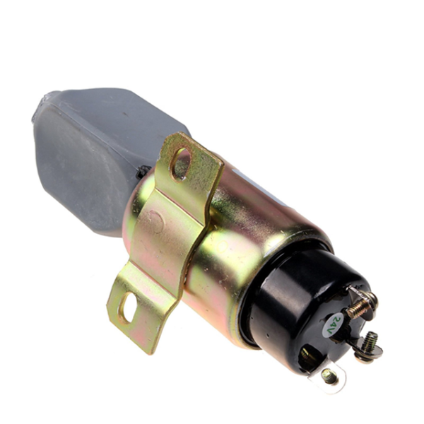 Doosan Parts Fuel Shutdown stop Solenoid 3864274 - Image 2